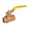 B & K B&K ProLine 3 in. Brass FIP Ball Valve Full Port Lever 107-830NL - alternate 1